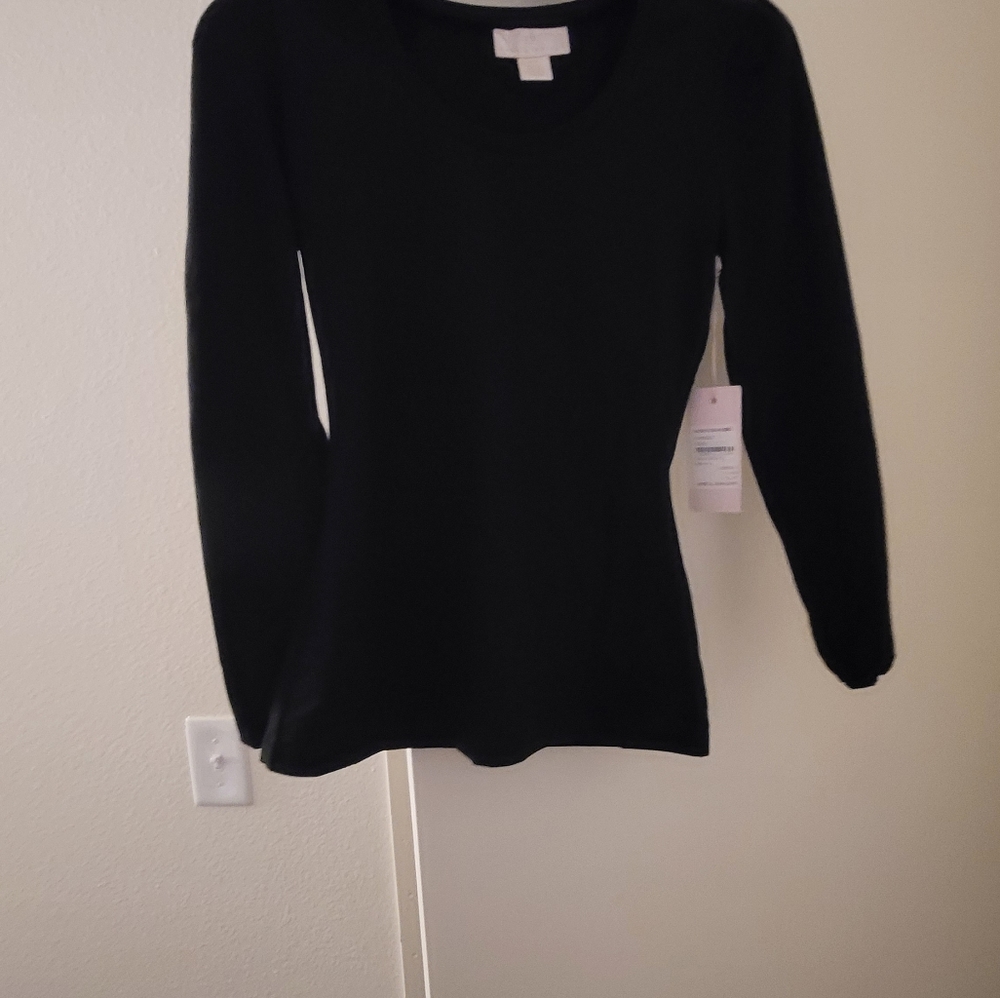 Rachel Parcell Black Sweater NWT Sz XXS